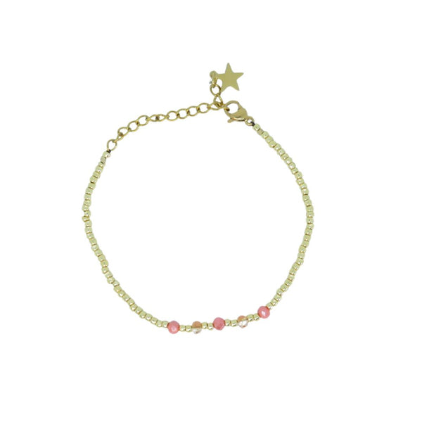 Armbandje Today coral red