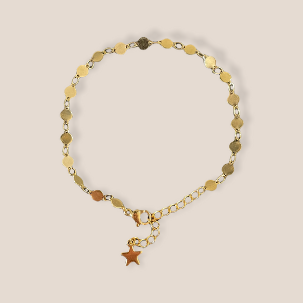 Armbandje Minimalistic dots zilver