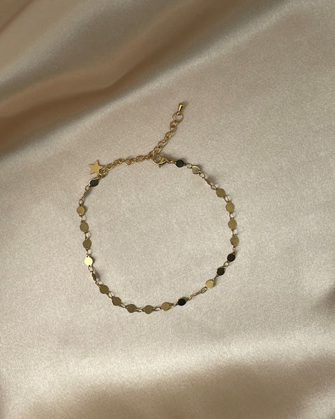 Enkelbandje minimalistic dots