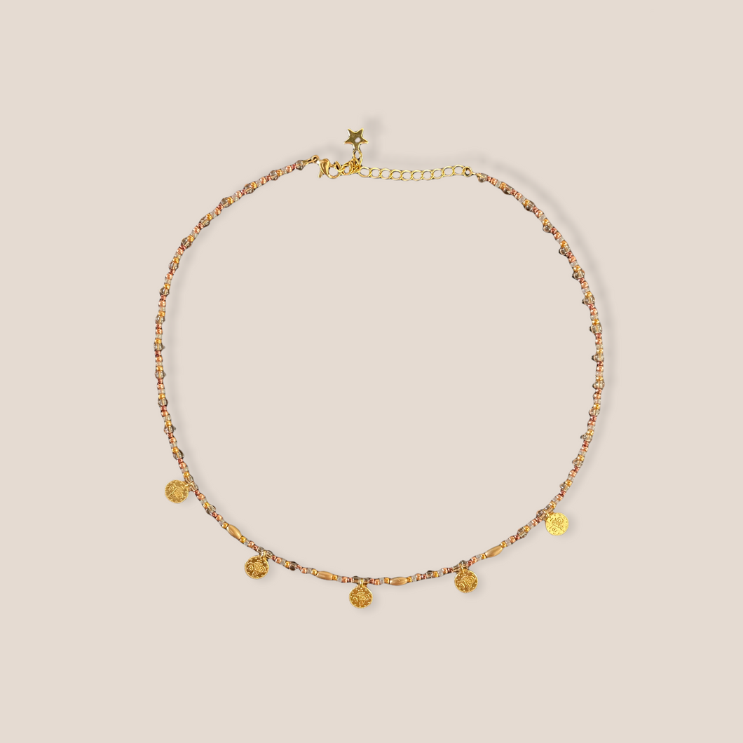 Ketting Happy day goud