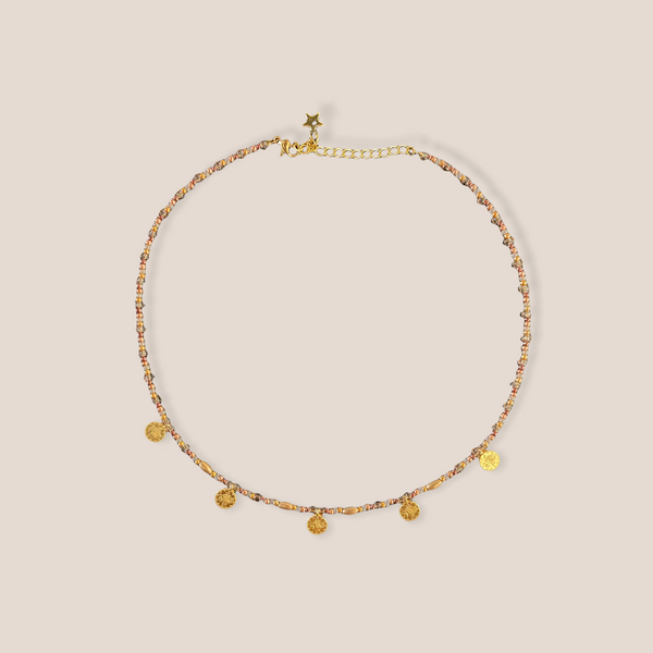 Ketting Happy day goud