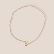 Ketting Lock mauve