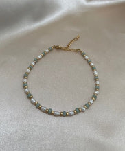 Afbeelding in Gallery-weergave laden, Enkelbandje pearl green
